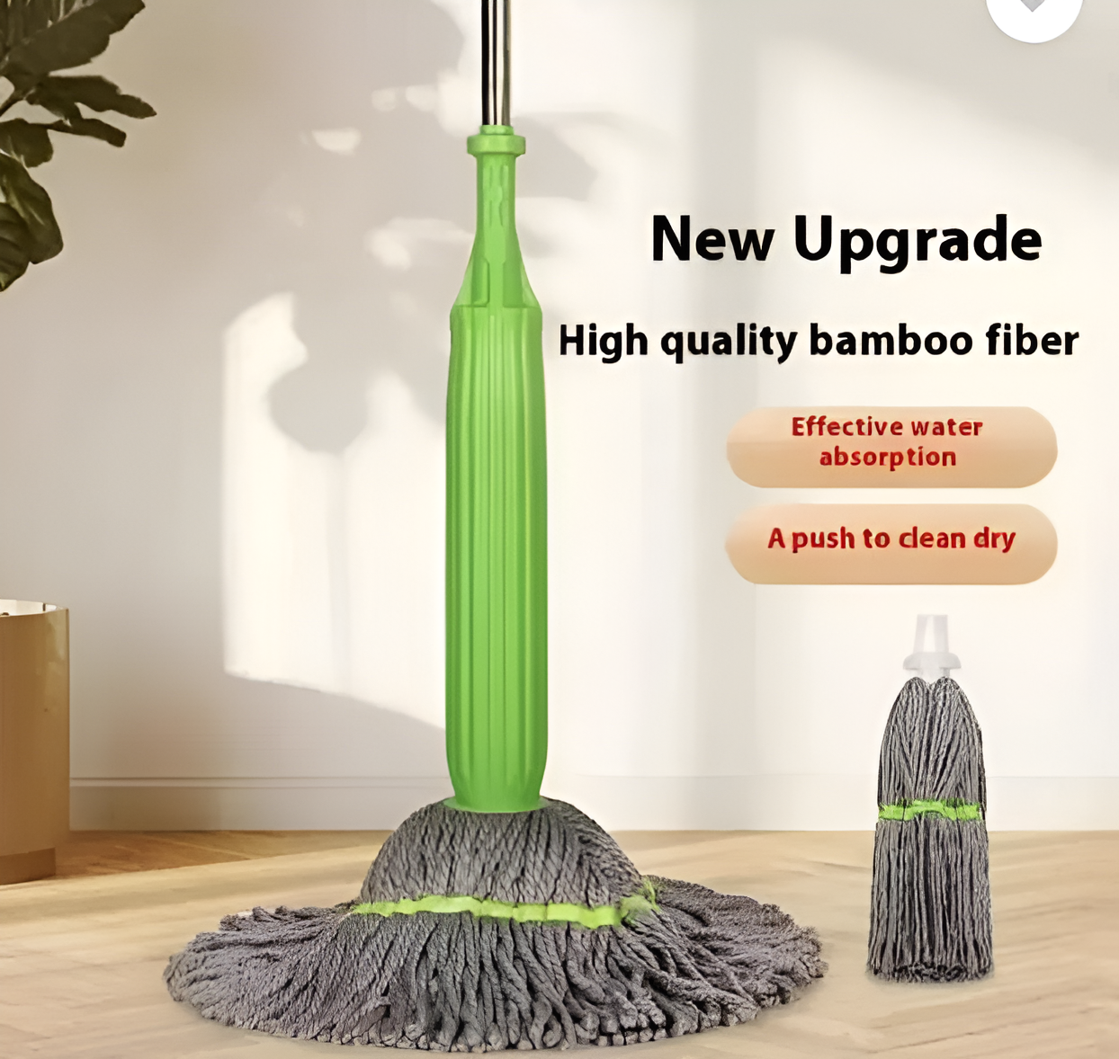 QuickDry Rotating Mop